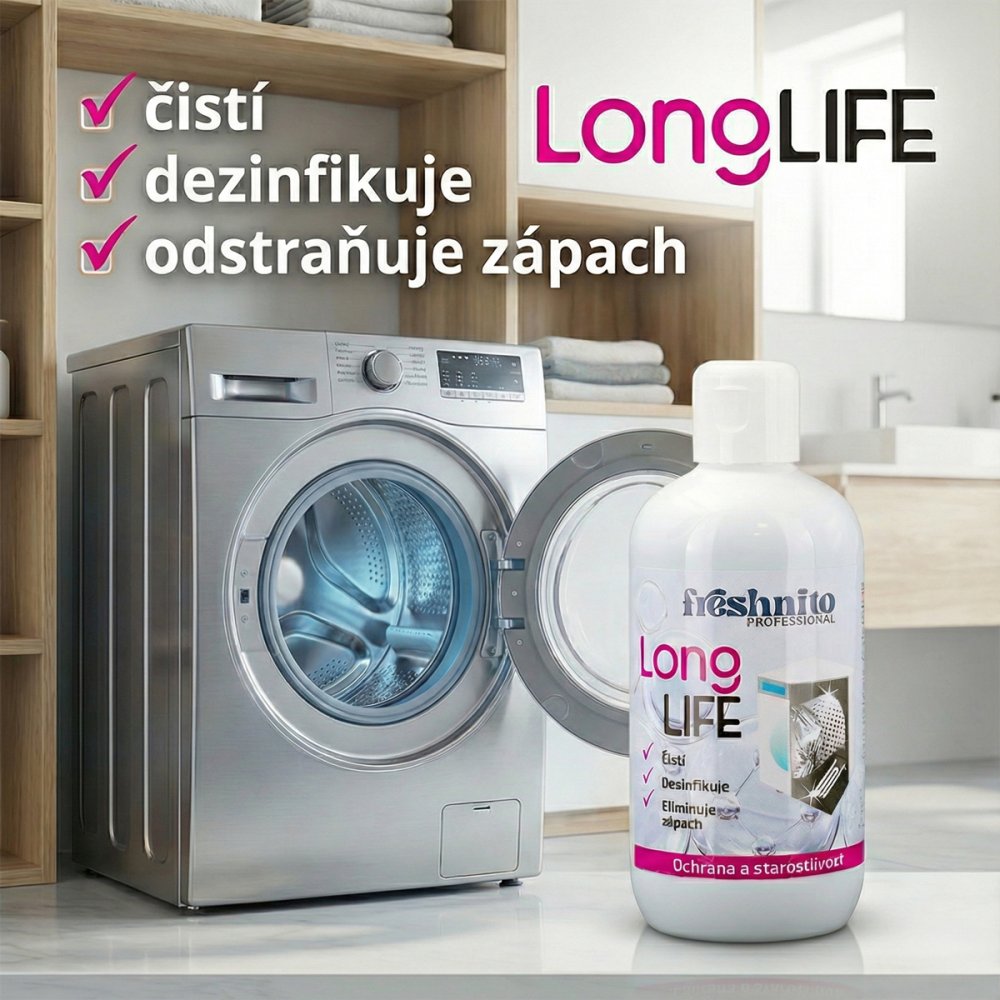 čistič, dezinfekcia a odstránenie zápachu - produkt odorstop long life od Freshnito