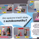 infografika ako správne triediť obalu z autokozmetiky